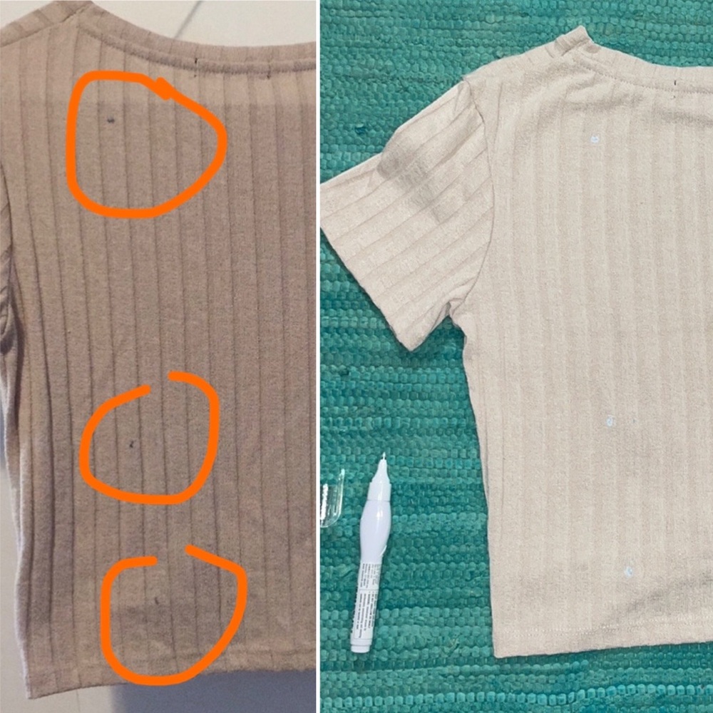 Rosie? 🎁ASOS | Bershka twist front crop top w/ cap sleeves - Picture 15 of 17